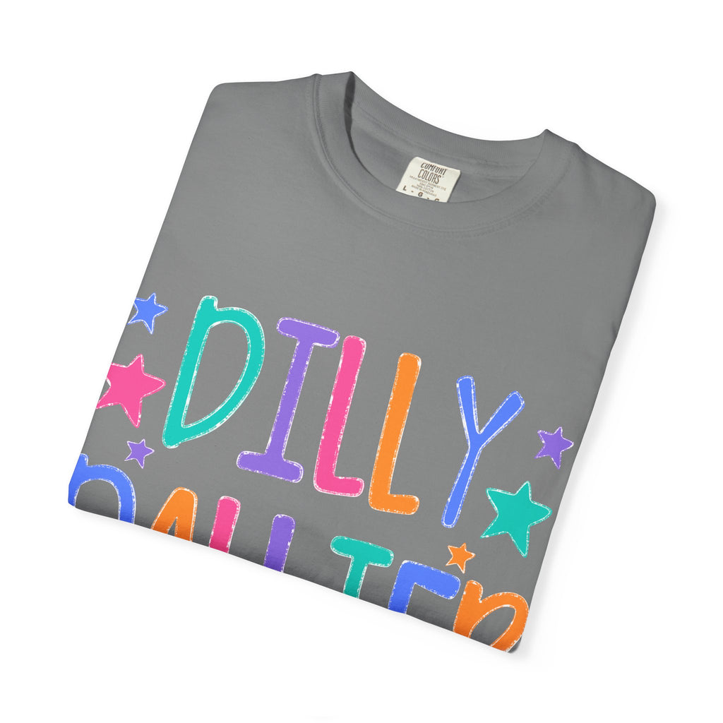 Dilly Dallier T-Shirt — Colorful Playful Graphic Tee