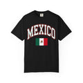 Mexico Flag T-Shirt — Mexico Text with National Flag Tee