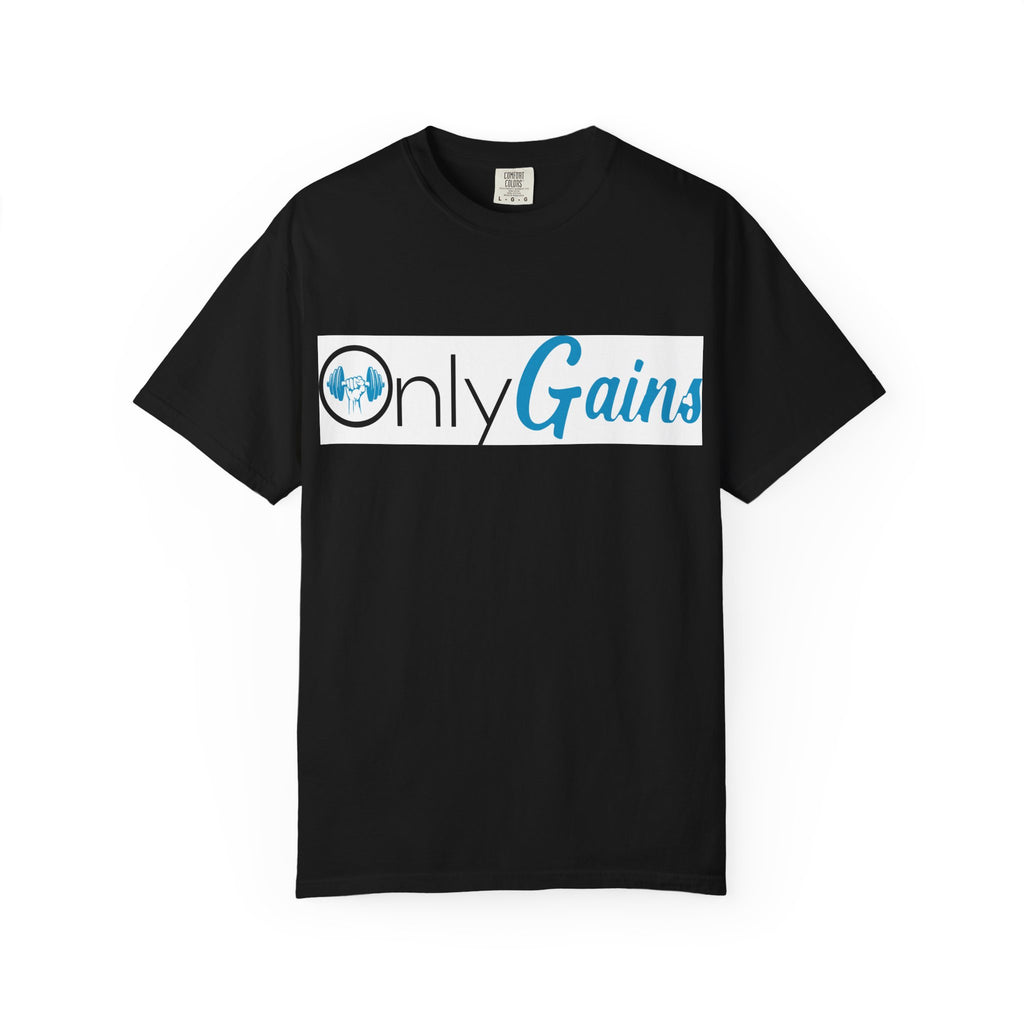 Only Gains T-Shirt — Fitness Gym Workout Tee