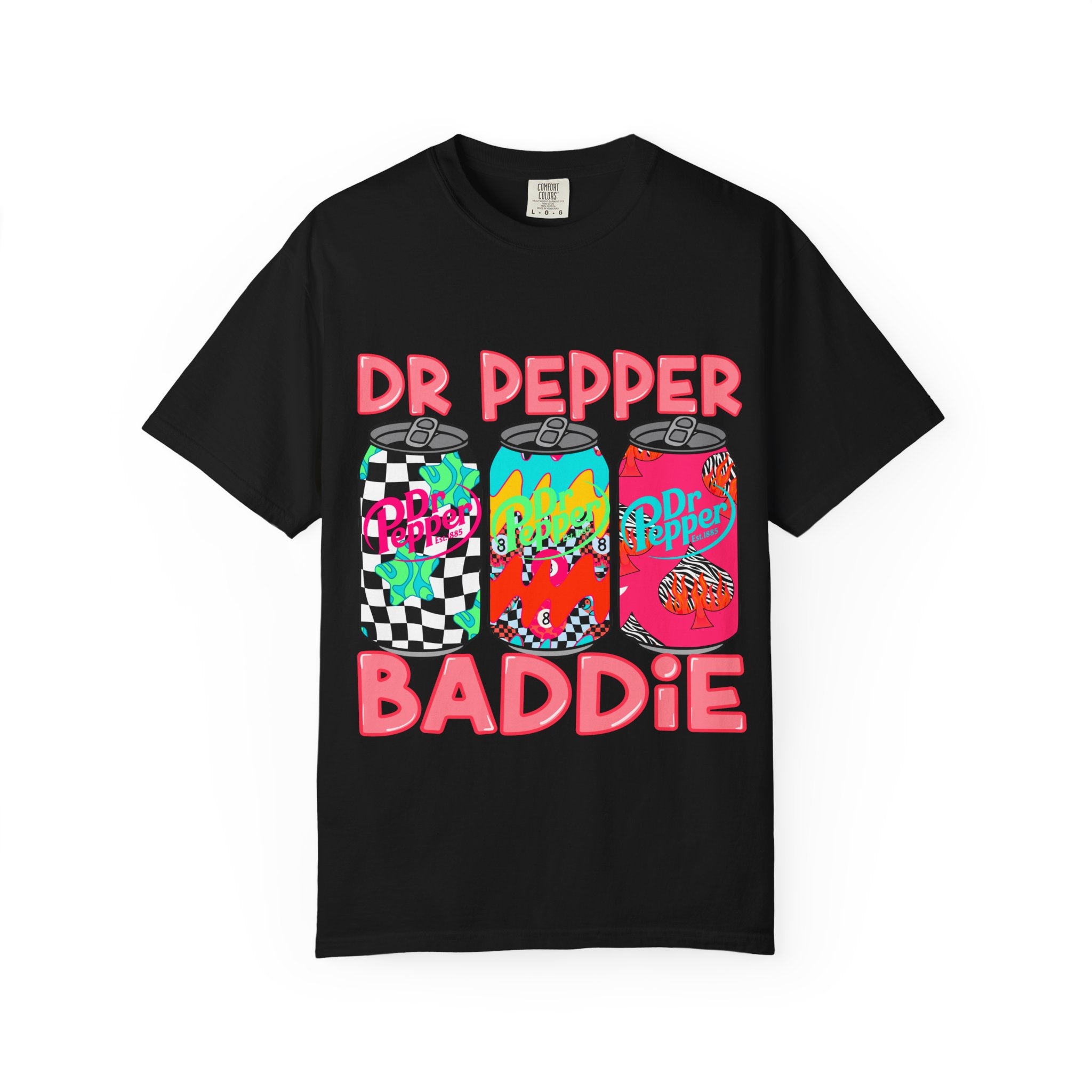 Dr Pepper Baddie T-Shirt — Retro Pop Soda Graphic Tee