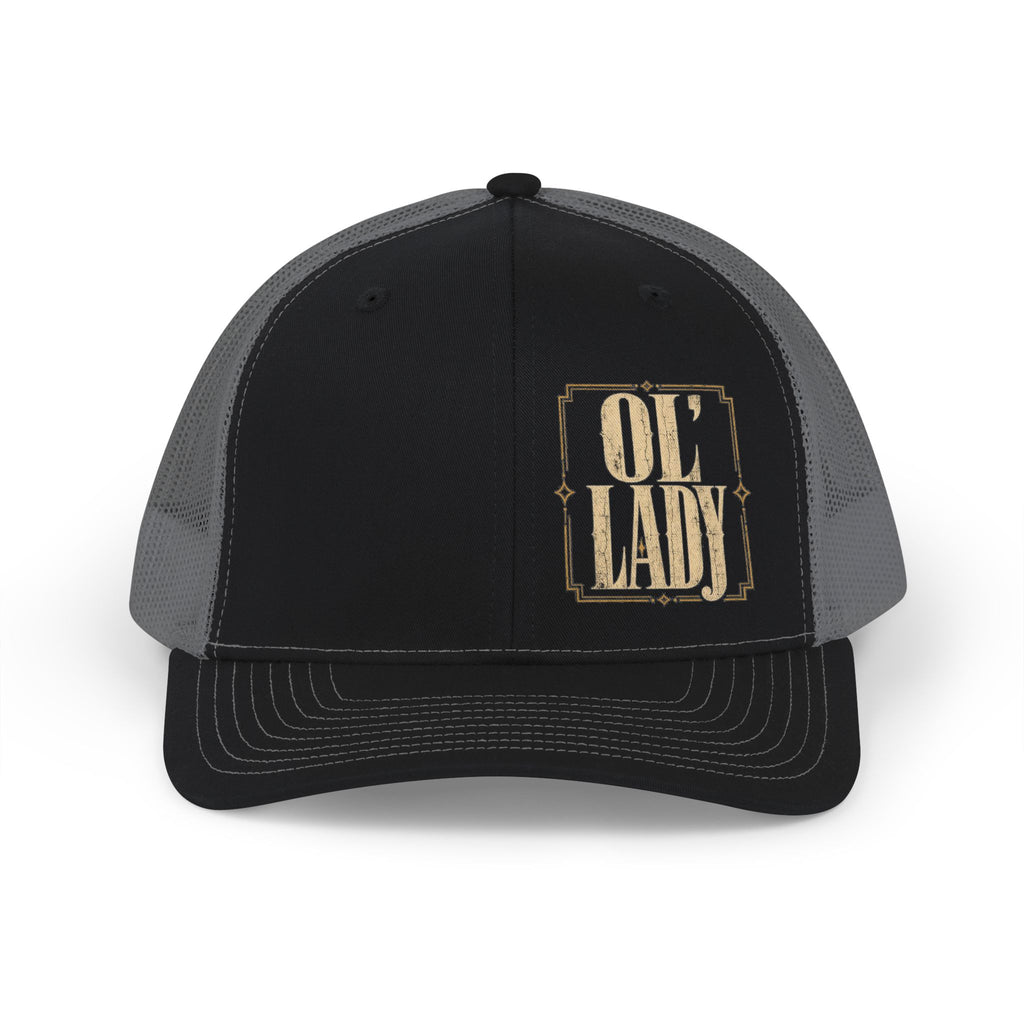 Trucker Cap - Old Lady Vintage Patch Snapback