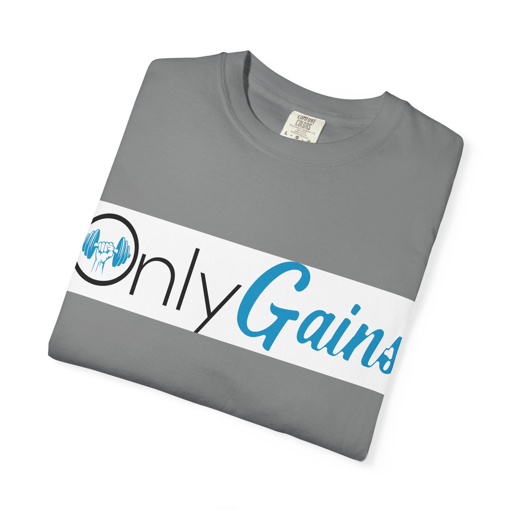 Only Gains T-Shirt — Fitness Gym Workout Tee