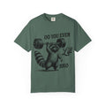 Do You Even Lift Bro? Raccoon Weightlifting T-Shirt