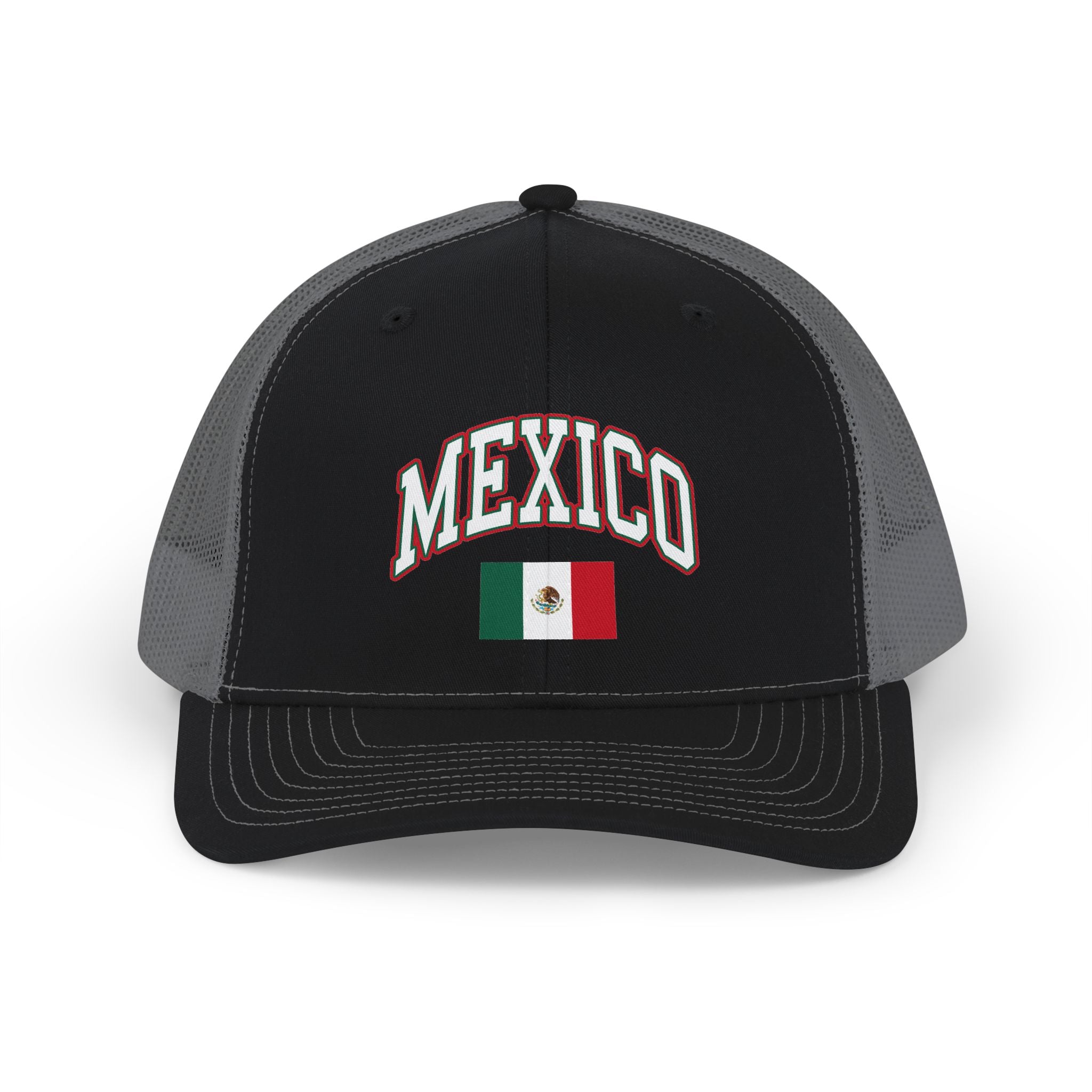Mexico Flag Trucker Cap – Embroidered 'MEXICO' Snapback Hat