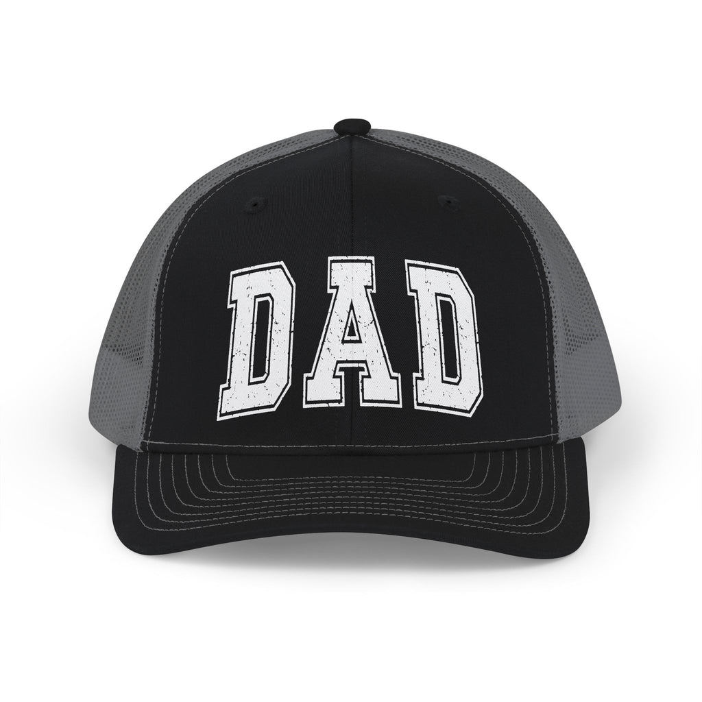 Dad Trucker Cap — Vintage Embroidered 'DAD' Snapback Hat