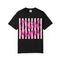 Girl Mama T-Shirt — Cute Pink Striped Mommy Tee